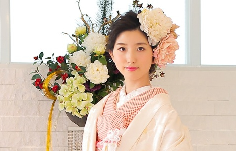 blue kimono