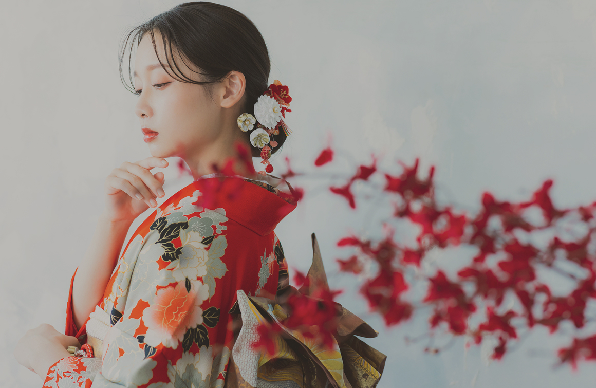 bride in kimono